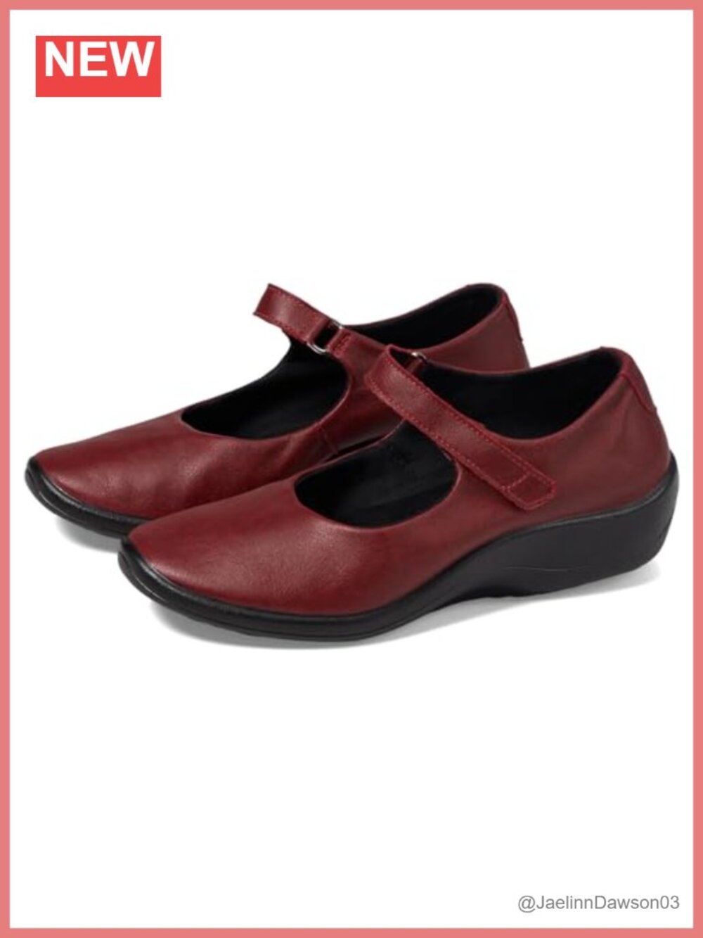 Arcopedico Thy Mary Jane Flats Arch Support Comfort Walking Shoes